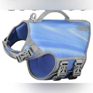 NEW/SEALED VIVAGLORY Neoprene Dog Life Jacket with Handle - Medium